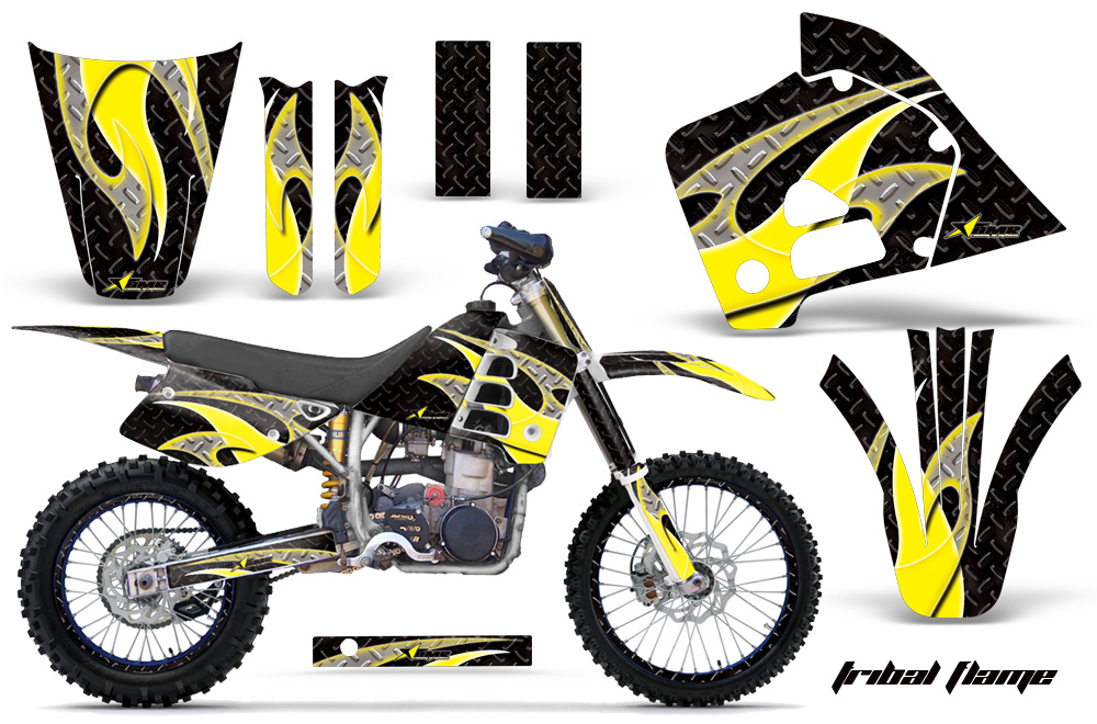 Husagerg C501 Graphics Kit TRIBAL FLAME KY-NPs